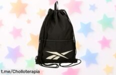 Mochila saco Reebok Malden con cremallera a un precio de locura: lleva tus cosas con estilo y seguridad, ¡aprovéchala antes que se acabe esta oferta increíble!