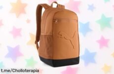 Mochila unisex Puma Buzz con diseño exclusivo y cremalleras fáciles, ¡super chollo a precio rebajado que vuela! Aprovéchalo y destaca hoy mismo.