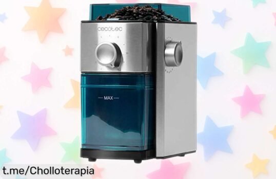 Molinillo de café eléctrico Cecotec con 17 niveles de molienda a precio rebajado, ¡aprovecha este super chollo y convierte tu café en una experiencia deliciosa ya mismo!