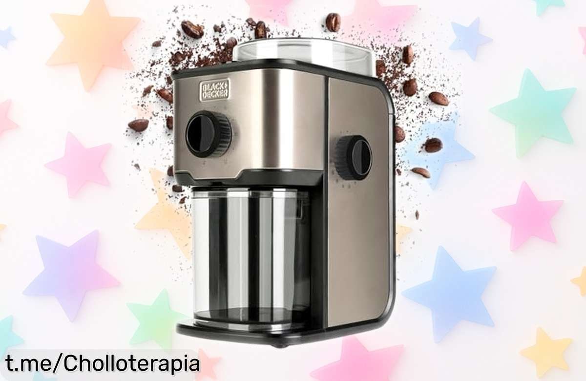 Molinillo eléctrico BLACK+DECKER para café fresco y aromático a precio loco, no dejes pasar esta oportunidad y saborea cada taza como nunca antes.