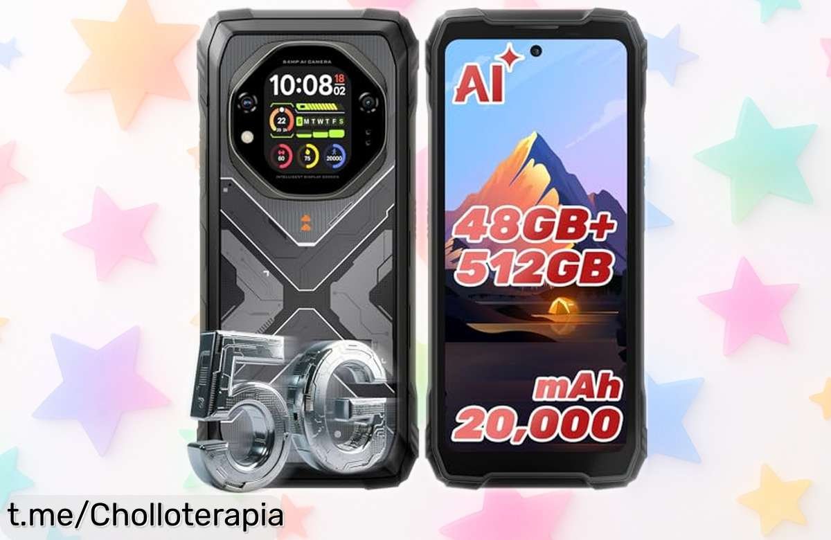 Móvil irrompible OSCAL Tank 1 con cámara de 64MP y super batería de 20000mAh: ¡desa tu suerte con este ofertón loco antes de que se acabe!