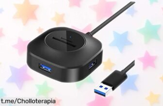 Multipuerto USB HOMSFOU, el ofertón que no puedes dejar pasar: conecta todos tus gadgets de forma fácil y rápida a un precio locura. ¡Hazte con él antes de que se acabe!