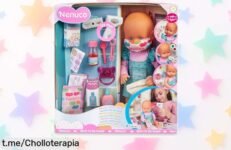 Muñeco bebé Nenuco con accesorios de doctor a precio rebajado, el super chollo perfecto para que los peques aprendan y sonrían jugando ¡Aprovecha esta oferta única ya!