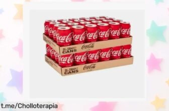 Pack brutal de 48 latas de Coca Cola y Coca Cola Zero con envío desde España a precio loco: refresca tus momentos antes que se acabe este super chollo irresistible.