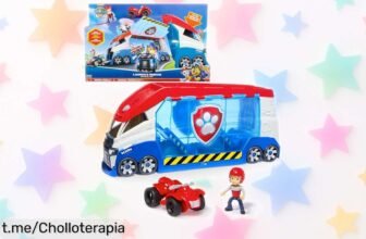 Pack coche transformable Patroller de Patrulla Canina, súper chollo con precio rebajado; ¡diversión asegurada para tus peques! Corre antes que se agoten y sácales una sonrisa.