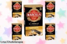 Pack de 5 cafés molidos Marcilla Creme Express, chollo intenso que anima tus mañanas. ¡Aprovecha el descuento brutal y llévalo ya antes de que se acabe!
