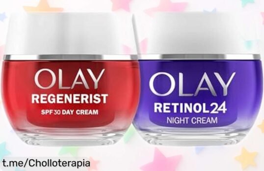 Pack de cremas faciales Olay con SPF30 y retinol: consigue una piel suave y firme ¡Precio rebajado por tiempo limitado, no te quedes sin este cuidado único!