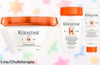 Pack de nutrición intensiva Kérastase para cabello seco a precio rebajado que vuela, ¡transforma tu melena en una estrella y deslumbra con suavidad y brillo!