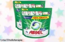 Pack detergente Ariel Allin1 con 70 pods a un precio loco, ¡aprovecha este ofertón de descuento brutal y deja tu ropa impecable antes de que se agote esta oportunidad!