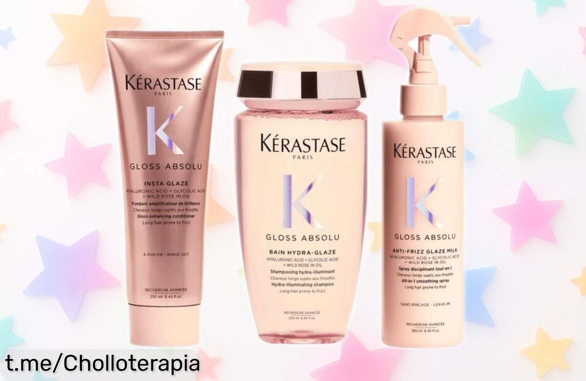 Pack para cabello largo y encrespado Kérastase: brillo, suavidad y control al mejor precio loco. ¡No dejes pasar este super chollo que transformará tu melena!