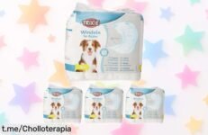 Pañales súper absorbentes para perro macho TRIXIE, precio rebajado que no podrás dejar escapar. ¡Haz feliz a tu peludo con este ofertón antes de que se agote!