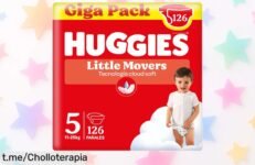 Pañales ultra confort Huggies Little Movers con diseño Disney a precio rebajado, ¡aprovecha este súper chollo y mantén seco a tu bebé hasta 12 horas!
