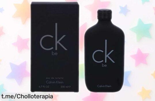 Perfume unisex Calvin Klein CK Be 200 ml a precio rebajado, frescura y estilo para cada día. ¡No dejes escapar esta oportunidad y siente la chispa en cada momento!
