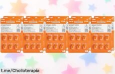 Pilas para audífonos Amazon Basics, paquete de 60, ¡rebajadas y listas para ofrecerte hasta 4 años de sonido claro! No te quedes sin ellas, da vida a tu música hoy mismo.