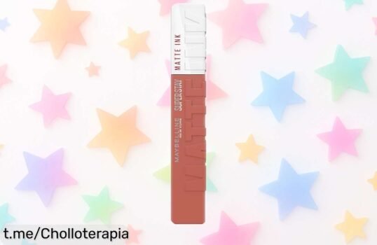 Pintalabios mate Maybelline SuperStay: ¡Impresionante color que aguanta 16 horas a un precio increíble! No dejes escapar esta oferta y siéntete irresistible ahora mismo.
