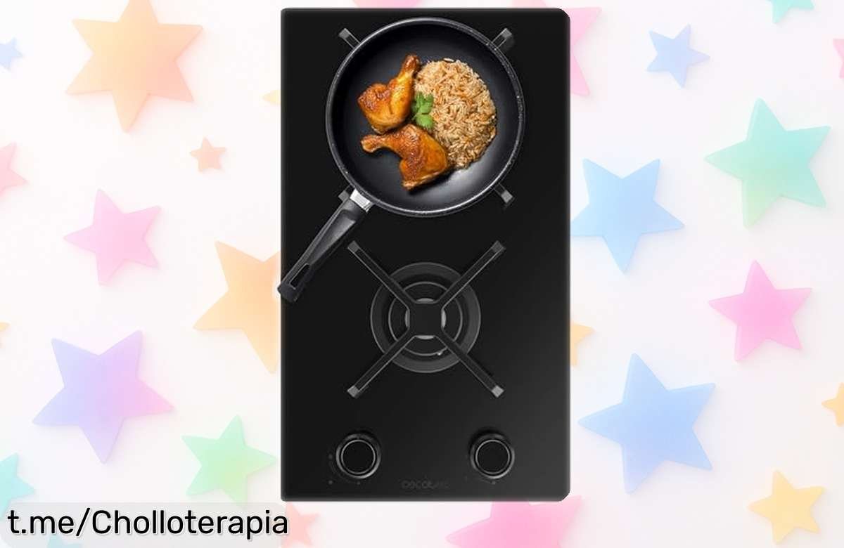 Placa de gas Cecotec Bolero Squad G 2400S, potencia imbatible y quemador WOK triple a un precio rebajado ¡No te quedes sin la tuya o sufrirás en la cocina!