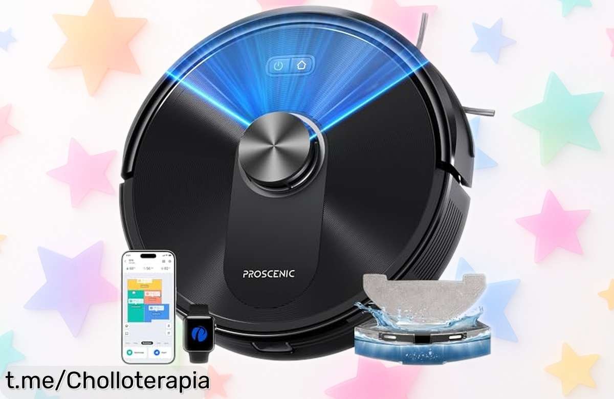 Poderoso robot aspirador y fregasuelos Proscenic: limpieza sin esfuerzo ni límites, aprovecha el precio rebajado ¡Deja tu hogar reluciente antes de que se acabe la oferta!
