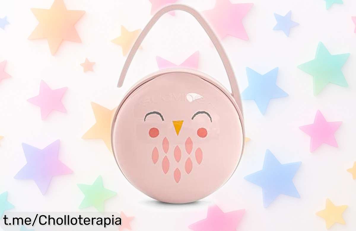 Portachupetes Suavinex, el aliado ideal para mantener los chupetes siempre limpios y a mano. ¡Aprovecha esta oferta rebajada antes de que se acabe!