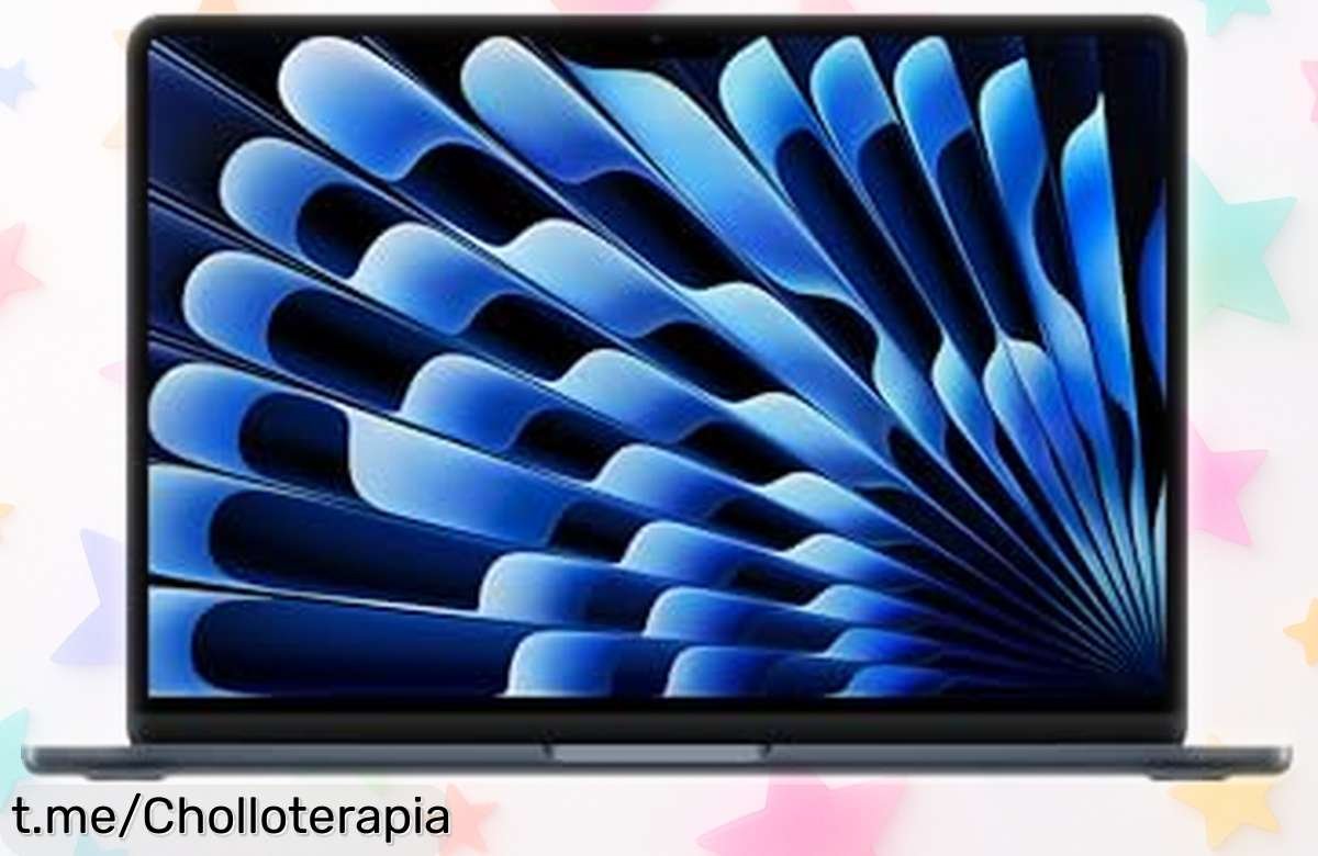 Portátil MacBook Air 2025 con chip M4 a precio rebajado, súper rápido y con batería que dura todo el día; aprovecha esta oferta limitada y siente la potencia al instante.