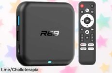 Potente Android 14 TV Box R69 con ultra velocidad y 4K: ¡Ganga limitada para disfrutar del entretenimiento a lo grande! ¡No te quedes sin el tuyo!