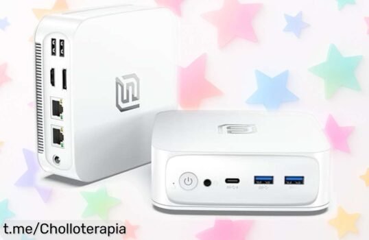 Potente Mini PC NAIKLULU 2025 N95 con 16GB RAM y SSD de 512GB a precio rebajado, ¡aprovecha este ofertón antes que se agoten!