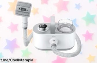 Potente aspiradora 7 en 1 Mova G1 Pro para mascotas con descuento increíble: ¡déjate sorprender y dile adiós al pelo por toda la casa ya!