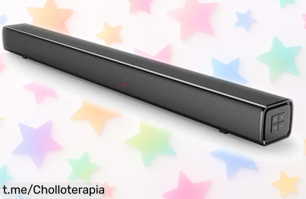 Potente barra de sonido Panasonic SC HTB100 con Bluetooth a precio rebajado ¡Haz que tu hogar sea el mejor cine y no te quedes sin la tuya!