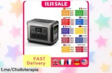 Potente estación de energía ALLPOWERS para tus fiestas en el jardín: ¡descuento brutal y una oportunidad que no puedes dejar pasar!