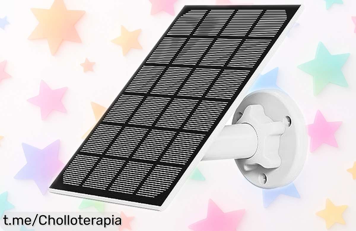 Potente panel solar para cámaras IP Ezviz C3A y BC1C, ahora a un precio loco. Aumenta la seguridad de tu hogar con energía constante y no te quedes sin el tuyo. ¡Compra ya antes que se acabe!