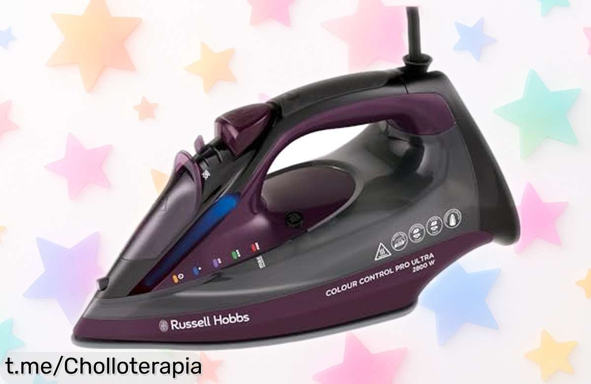 Potente plancha Russell Hobbs con suela cerámica a precio rebajado, descubre cómo eliminar arrugas al instante y luce impecable sin complicaciones, no dejes pasar esta oportunidad.