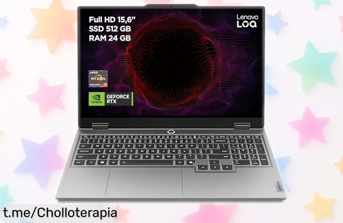 Potente portátil gaming Lenovo con Ryzen 7 y RTX 4050, pantalla 144 Hz ahora a un precio de ganga; ¡juega sin límites y siente la emoción antes que desaparezca!