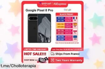 Potente smartphone Google Pixel 8 Pro, pantalla gigante y cámara increíble: ¡aprovecha el descuento brutal antes de que se agote este super chollo!