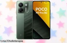 Potente smartphone Xiaomi POCO M7 Pro 5G, pantalla AMOLED y cámara Sony de 50 MP; ¡ofertón rebajado para que disfrutes ya del mejor amigo en tu bolsillo!
