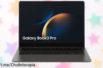 Potente y ligero Samsung Galaxy Book3 Pro, ahora a un precio rebajado que te dejará boquiabierto. ¡No dejes pasar este chollo que impulsa tu productividad!