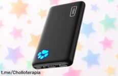 Power bank INIU ultraligera con carga turbo a precio rebajado, ¡no te quedes sin energía y siente la libertad de estar siempre conectado!