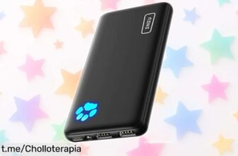 Power bank INIU ultraligera con carga turbo a precio rebajado, ¡no te quedes sin energía y siente la libertad de estar siempre conectado!