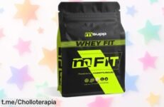 Proteína whey fit 2kg de MASmusculo Fit Line a precio loco: ¡super chollo por tiempo limitado para ponerte fuerte y lleno de energía, no te lo pierdas!
