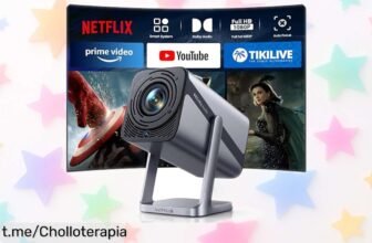 Proyector portátil 4K con WiFi y enfoque automático, ¡precios rebajados y oferta limitada para transformar tus momentos en pura magia!