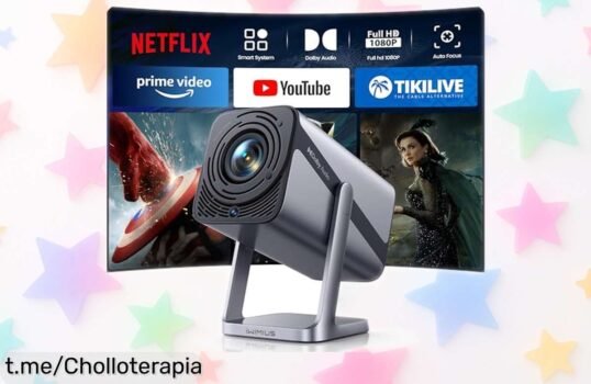 Proyector portátil 4K con WiFi y enfoque automático, ¡precios rebajados y oferta limitada para transformar tus momentos en pura magia!