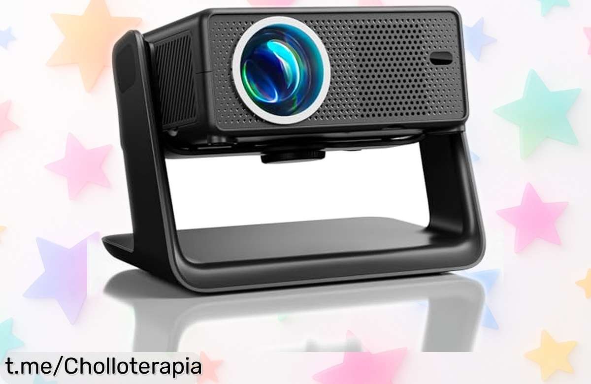 Proyector portátil 4K de última generación que transforma tu pared en cine: ¡descuentazo brutal, corre y vive la experiencia ahora!