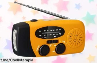 Radio de emergencia portátil con carga solar y power bank a precio loco; ¡no te pierdas esta oportunidad única de estar siempre protegido y poder descansar sin preocupaciones!