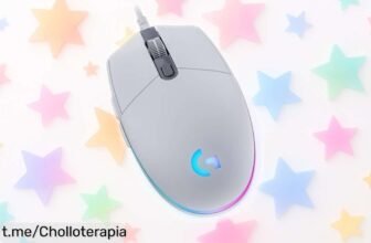 Ratón gaming Logitech G203 con luces RGB y sensor ultra preciso a precio rebajado, ¡aprovecha este super chollo antes de que se acabe!