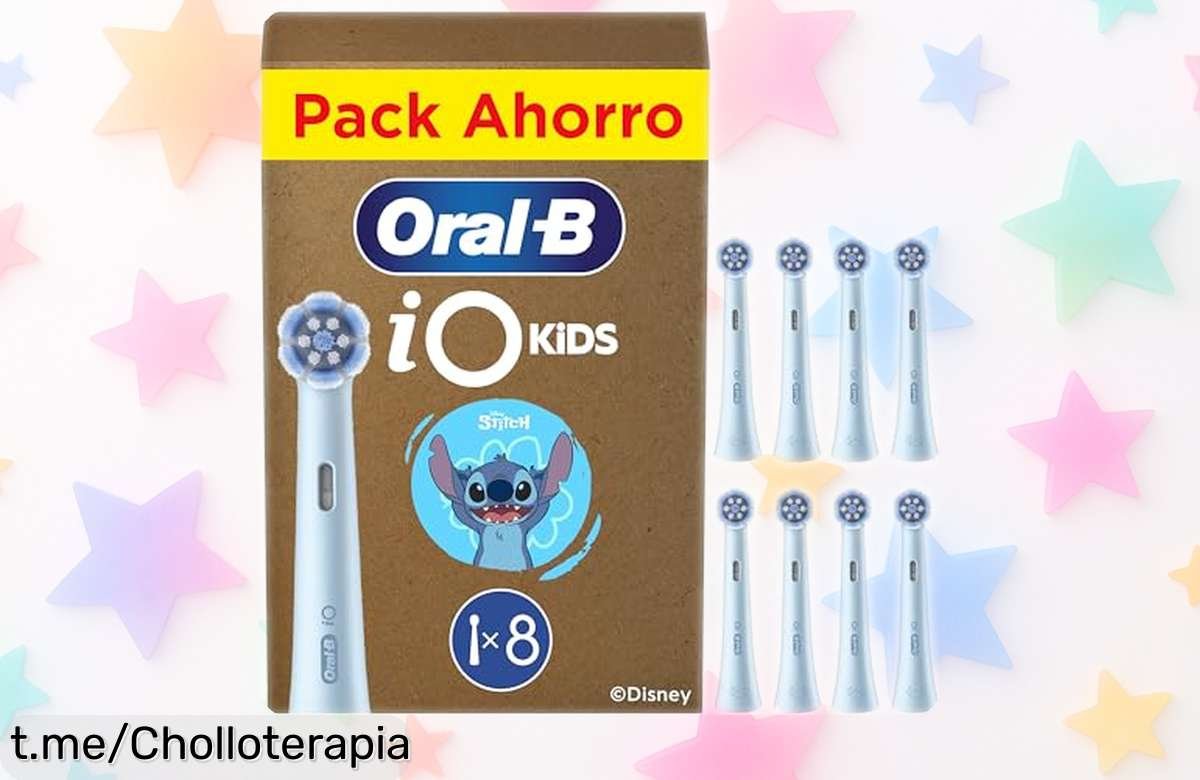 Recambios de cepillo eléctrico OralB iO Kids Disney Stitch: ¡ofertón que cuida las sonrisas y no puedes dejar escapar!