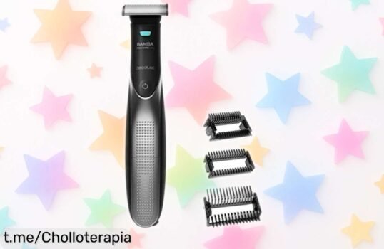 Recortador de barba multifunción Cecotec Bamba PrecisionCare a precio rebajado, ¡aprovéchalo ahora y presume un estilo impecable sin complicaciones!