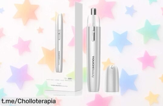 Recortador nasal y de orejas TOUCHBeauty mini: precio rebajado en un super chollo para lucir impecable. ¡No te quedes sin el tuyo, la oportunidad es ahora!