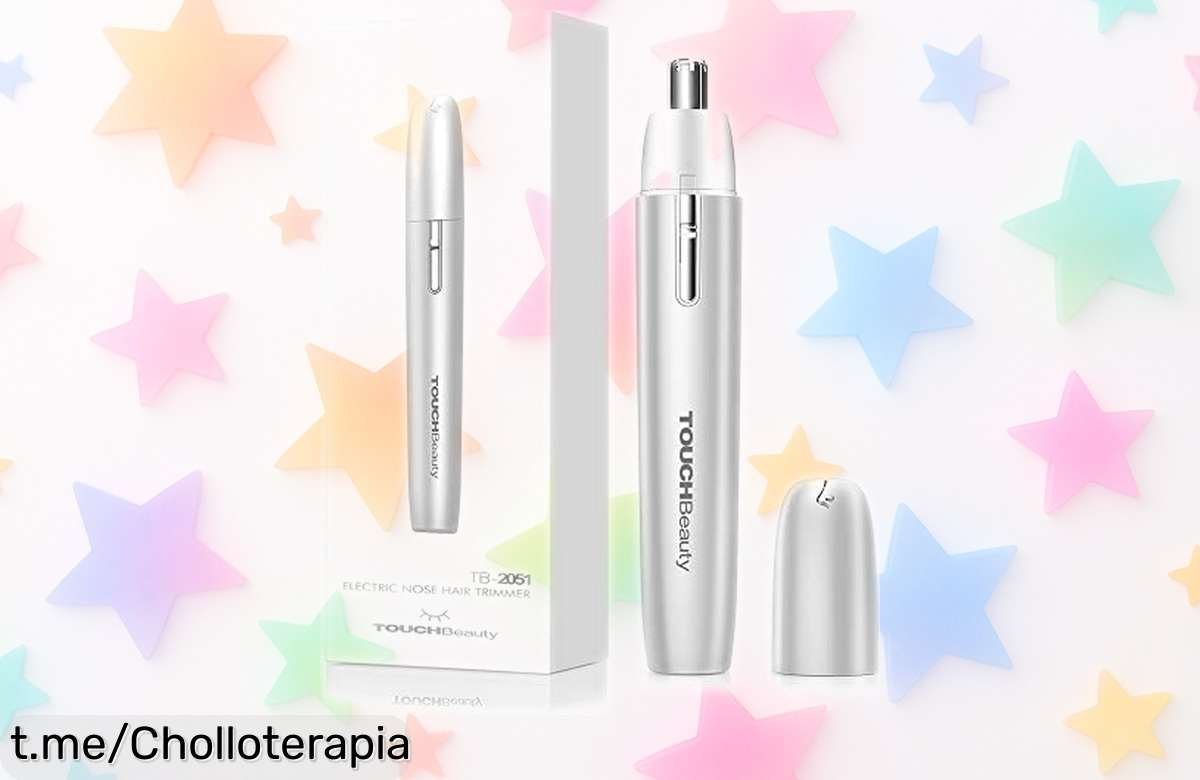 Recortador nasal y de orejas TOUCHBeauty mini: precio rebajado en un super chollo para lucir impecable. ¡No te quedes sin el tuyo, la oportunidad es ahora!