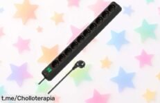 Regleta de enchufes Brennenstuhl EcoLine con 10 tomas y protección extra ¡Aprovecha este super chollo antes que se agoten, tu casa lo merece!