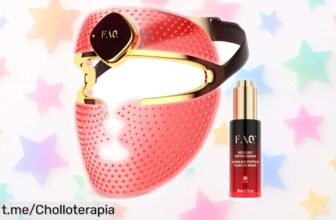 Rejuvenece tu rostro con la máscara LED facial de 8 colores y sérum rojo, ahora a precio loco: ¡haz que tu piel brille y eleva tu autoestima al instante!