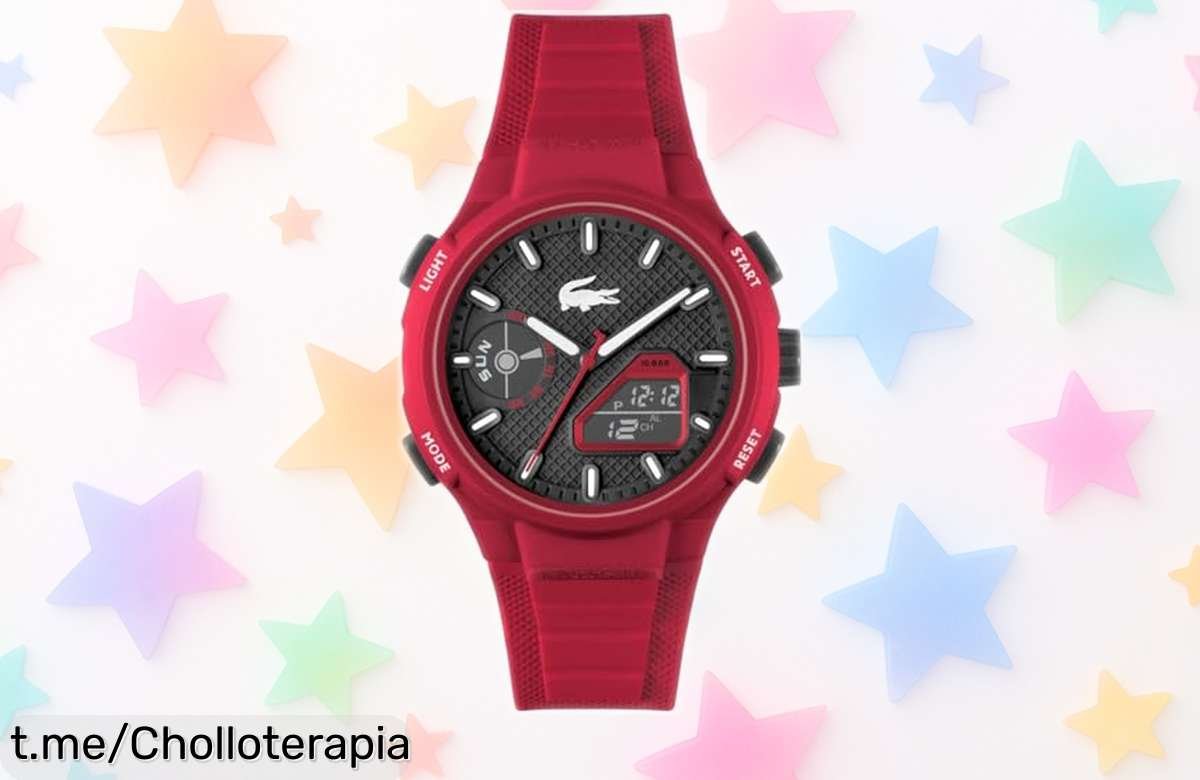 Reloj Lacoste LC33 con diseño rompedor y doble movimiento a un precio rebajado, ¡no dejes pasar este super chollo que te hará brillar cada día!