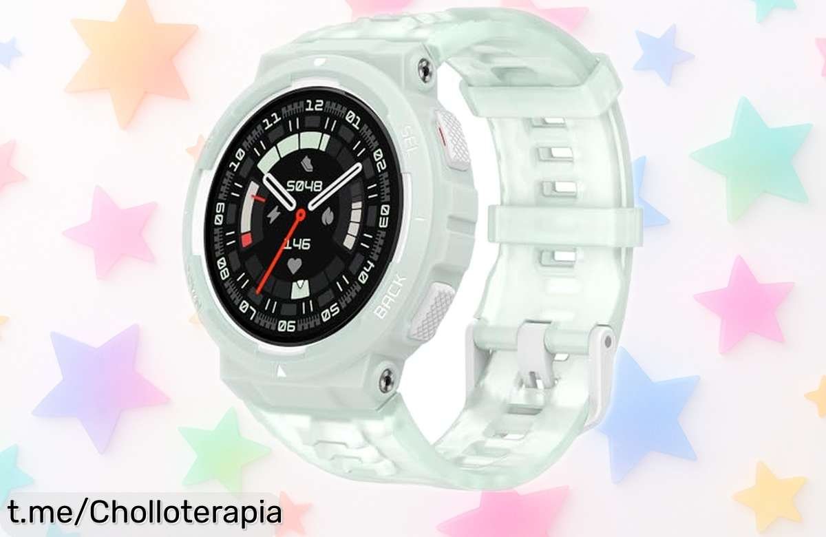 Reloj inteligente Amazfit Active Edge con GPS ultra preciso y 16 días de batería, súper chollo que hará latir tu corazón en cada reto urbano ¡Aprovecha la rebaja ya!